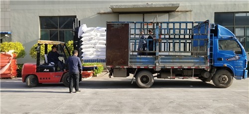 發(fā)往廣東 數(shù)量5噸 產(chǎn)品型號(hào)XJT-8000(煅燒高嶺土)