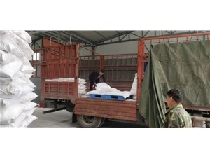 發(fā)貨啦！發(fā)往山西運城10噸XJT-4000煅燒高嶺土