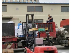2020.7.21發(fā)往山東數(shù)量33噸產(chǎn)品型號XJT-4000A(改性煅燒高嶺土)